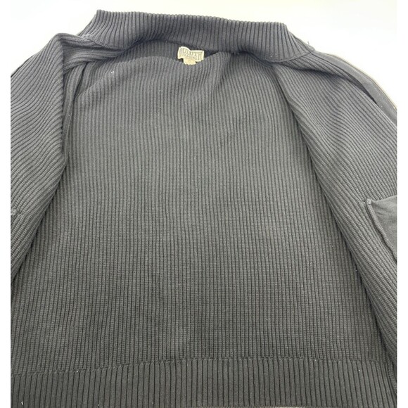 Duluth Trading Brigadier Full Zip Mock Neck Sweater Jacket 57713 Pocket Mens 2XL - Picture 10 of 14